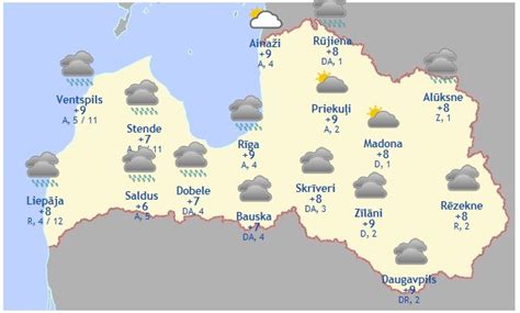 METEOFOR: Laika ziņas Pērnavā šodienai, laika prognoze .